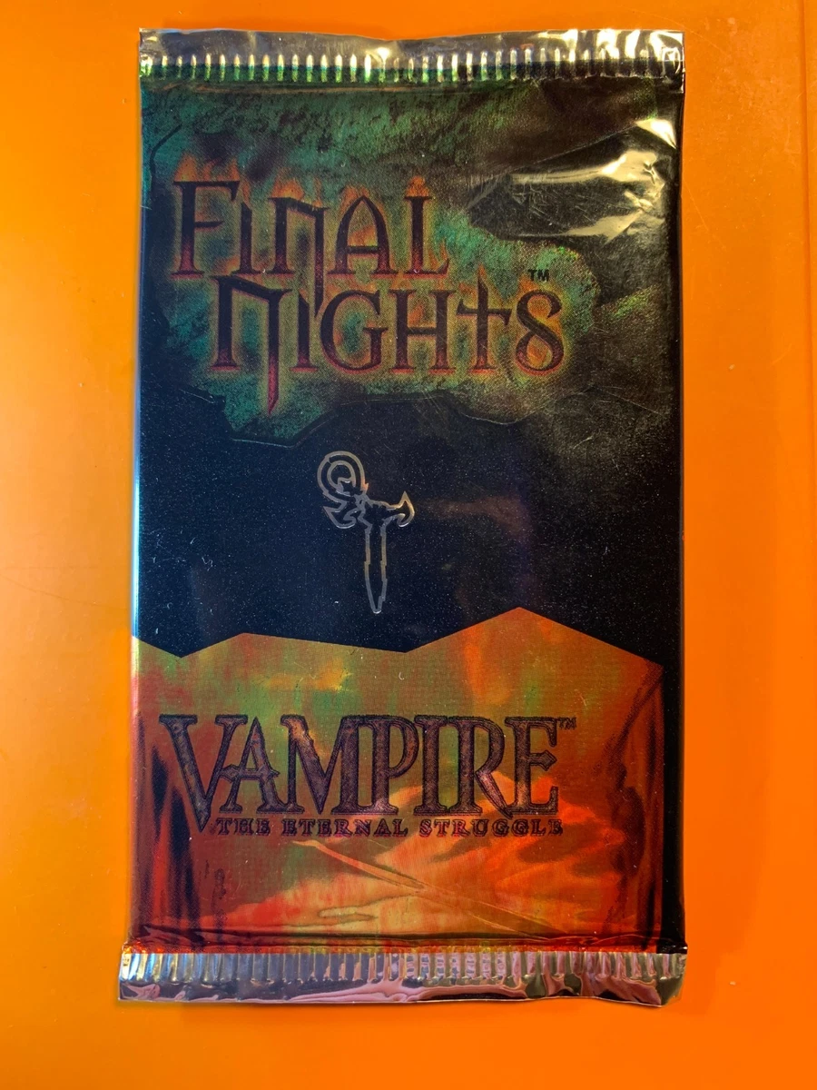 Vampire: The Eternal Struggle Sealed Collectible Card Game Packs