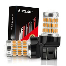 7440 7441 7443 7444 T20 992 W21W LED Bulb Ultra Bright 60-SMD Amber Yellow