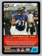 2021 PANINI NFL FIVE #R203 CALAIS CAMPBELL  BALTIMORE RAVENS
