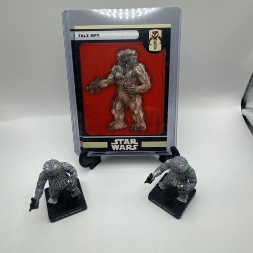 Star Wars Minis WOTC Alliance & Empire Talz Spy X2 With Cards