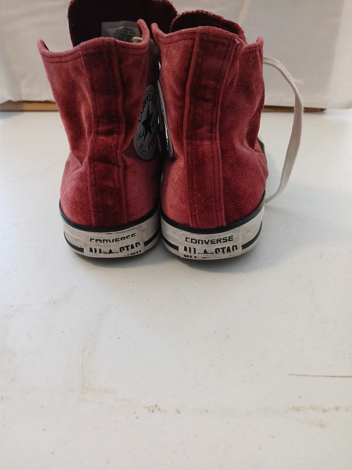 Chuck Taylor Hi Tops Camurça Marrom Feminina Tamanho 7 - Imagem 3 de 4