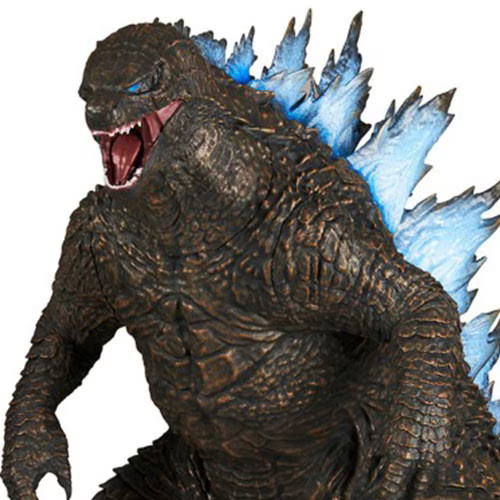 Figurine Godzilla articulée Godzilla X Kong avec crête dorsale luminescente pour enfant