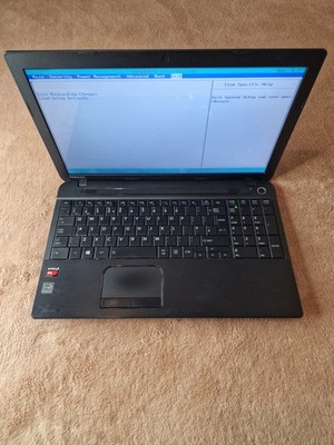 Toshiba Satellite C50D-A-12V Laptop AMD A4-5000 1,5GHz 8Gb RAM ohne HDD Power On