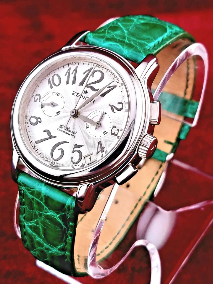 Reloj Zenith ChronoMaster Star El Primero Mediano REVISADO con Garantía ¡Juego Completo! Foto 2 de 4