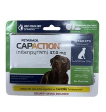 Pet Armor Capaction Oral Treatment for Medium & Large Dogs 25 lbs EXP 2027+