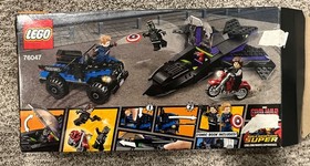 LEGO Marvel: Black Panther Pursuit (76047) INSTRUCTIONS AND SET NO FIGURES READ 