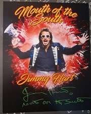 Jimmy Hart 8x10 Autographed Photo WWF WWE WCW