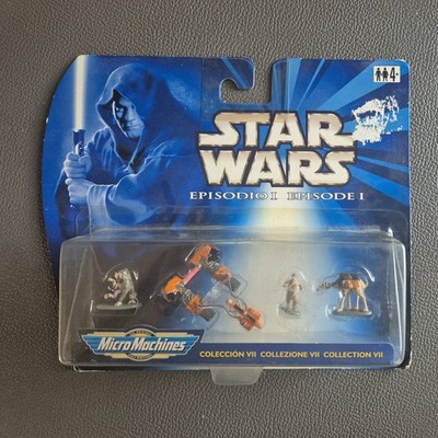 Vintage 1999   Micro Machines : Star Wars   Episode 1 : Collection VII Figures