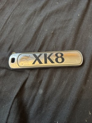 ''XK8'' BOOT BADGE / TRUNK LID - Jaguar XK XK8 2002-2006