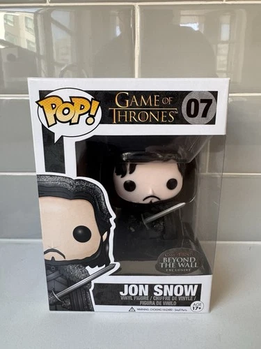 Game Of Thrones Jon Snow Beyond The Wall Exclusive Funko Pop with Protector