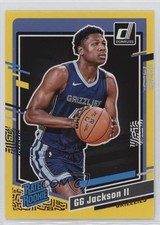 2023-24 Panini Donruss Rated Rookie Yellow Flood GG Jackson II #232 13hz