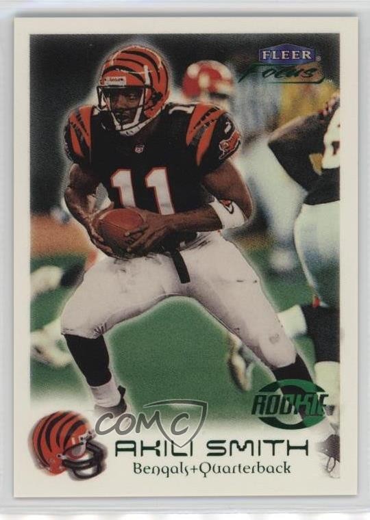 Akili Smith Fleer Focus #175 Stealth