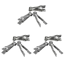9 pezzi clip punta torta acciaio inox curva morsetto fondente crimpatrice fresa