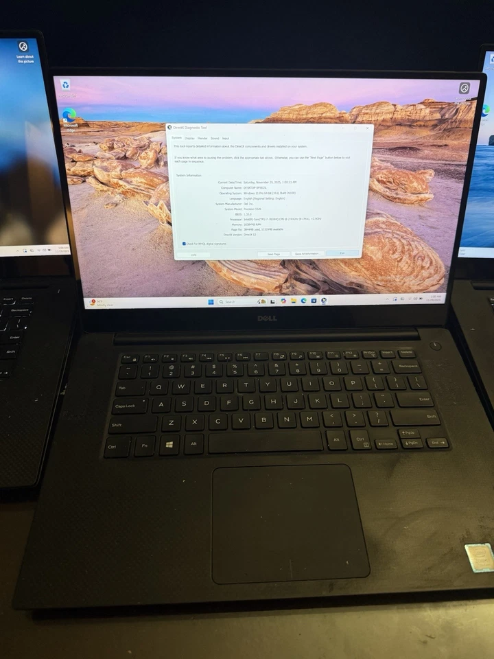 Dell Precision 5520 -i7/16GB/256GB SSD/Touchscreen/NVIDIA 4GB –3 Units Available - Image 4 of 4