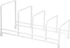 Image of Delfinware 2625W White Plate Storage Rack