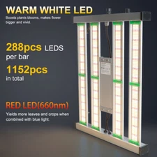 2000W Dimmable Commercial Bar LED Grow Light for Indoor Plants for 4x4ft tent