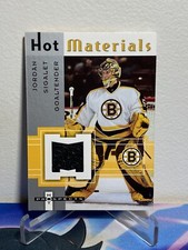 2005-06 Fleer HOT PROSPECTS Hockey JORDAN SIGALET #HM-SI MATERIALS ROOKIE JERSEY