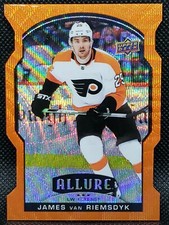 2020-21 Upper Deck Allure Hockey #517 James Van Riemsdyk Orange Slice DIE CUT!
