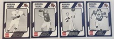 Auburn Tigers 1989 Collegiate Collection (Collins, Steele, Whatley, Simpson) X4