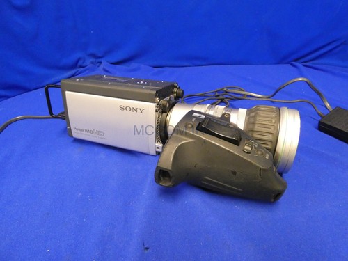 Sony HDC-X310 HD Multi-Purpose Camera w/ Canon VCL-719BXS 19X Lens, Power Supply - Picture 2 of 12