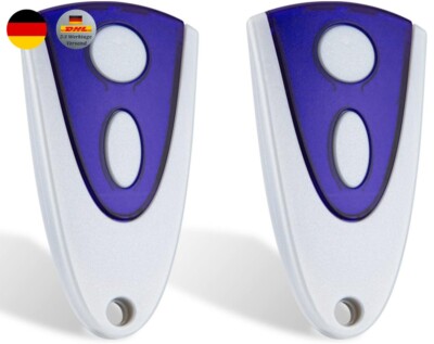 2 Stück Garagentor Handsender für Novoferm 502， Novotron  502 MIX43-2，433MHz
