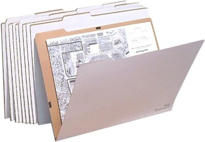 Vertical Flat Folder (Set of 10) Size: 28''Wx12''Dx20''H