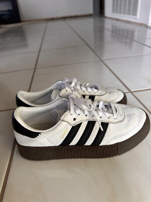 Size 6 - adidas Sambarose Cloud White W