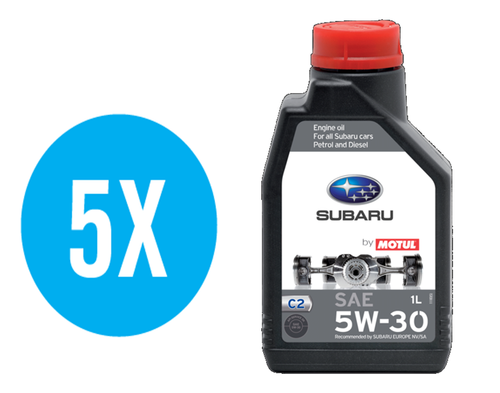 Subaru oil 5w30