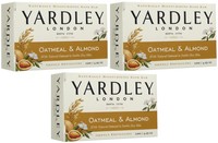 Yardley London Soap Bath Bar Oatmeal & Almond 4.25 Oz 120 Pack Of 3 on sale Yardley London Soap Bath Bar Oatmeal & Almond 4.25 Oz 120 Pack Of 3 on sale