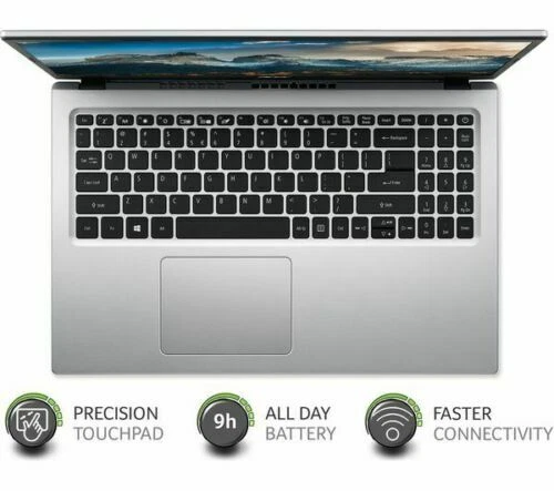 ACER Aspire 3 15.6" Laptop - Intel Core i3 128 GB SSD 8GB Silver -  - Image 4 of 4