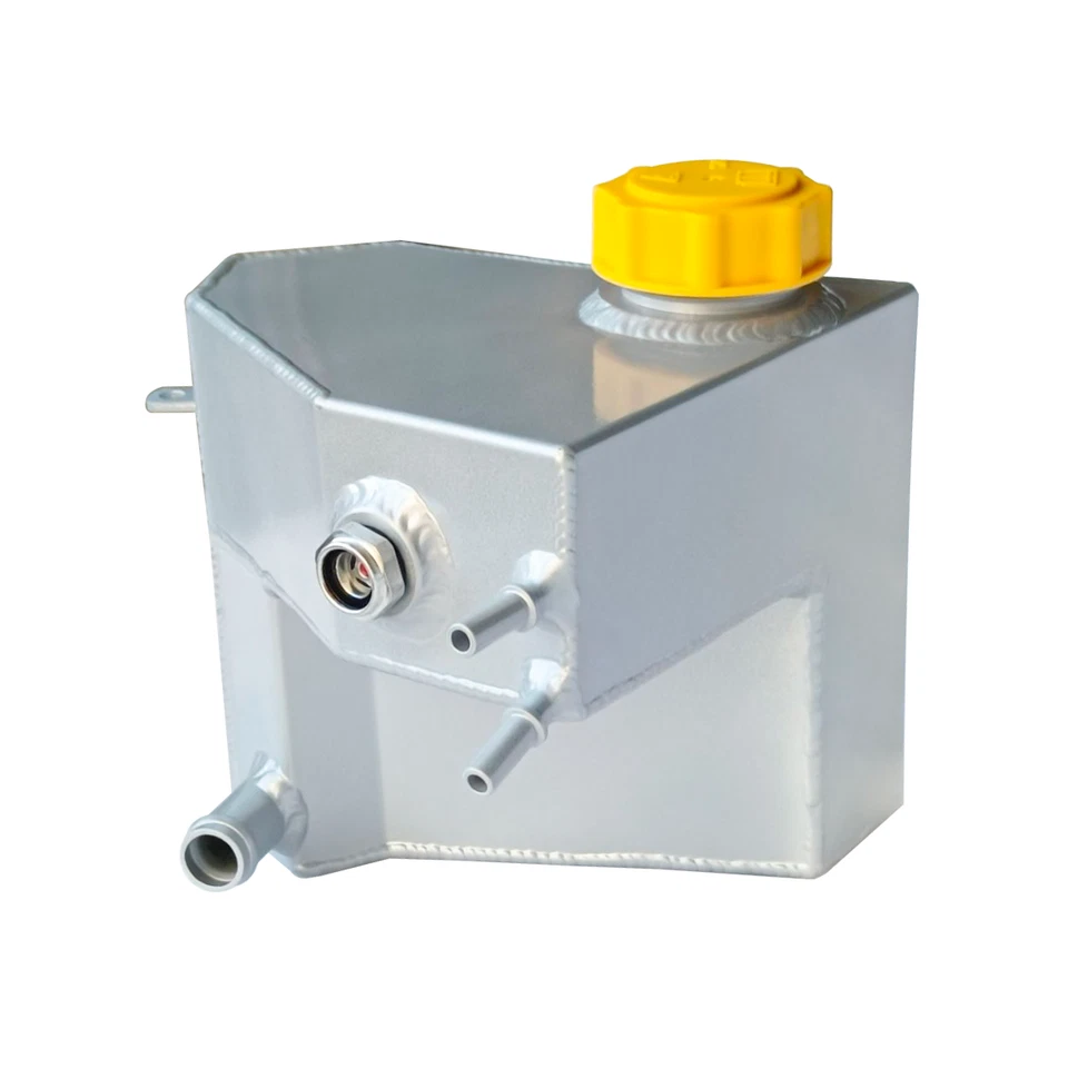 For Ford Fiesta ST150 MK6 2002-08 Radiator Coolant Expansion Header Tank silver - Image 4 of 4