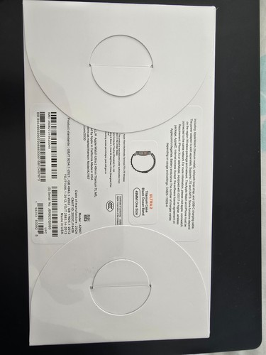 Apple Watch Ultra 2 2024 49mm Black /Titanium Ocean Band Brand New BoxeUnopened - Zdjęcie 5 z 6