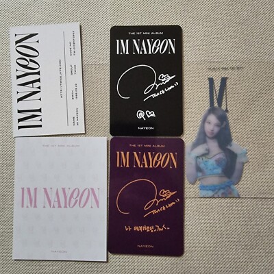 TWICE Nayeon Official Photocard IM NAYEON 1st Solo Mini ALBUM