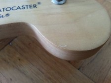 1994/95 Korean Cort Built Fender Squier Stratocaster Deluxe, classic Black