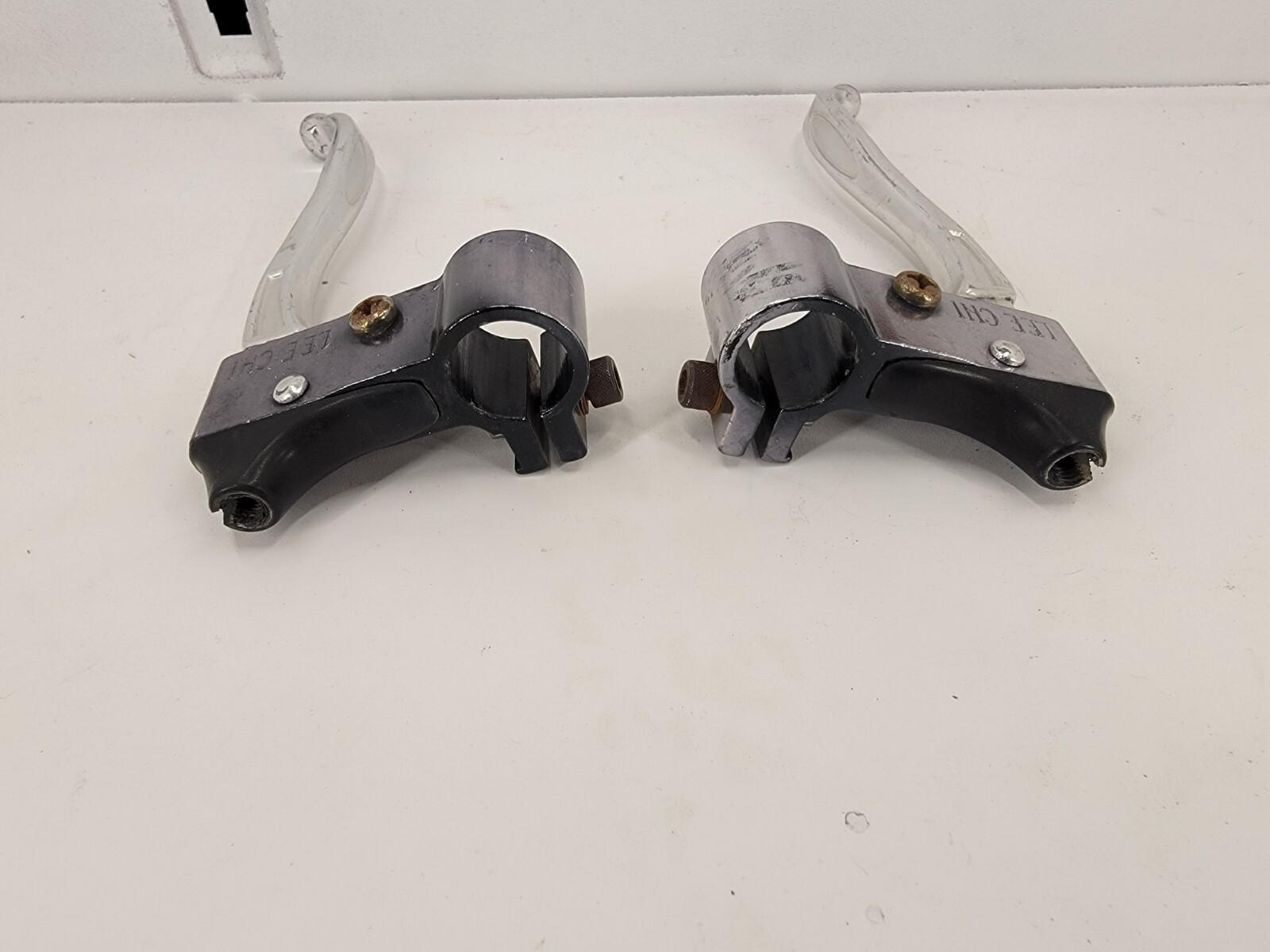 Retro LEE CHI MTB Brake Handles Levers from Vintage 1980s Peugeot MTB