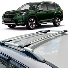 Roof Racks Cross Bars Gray Aluminum For Subaru Outback Wilderness 2019-2023 
