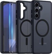 For Samsung Galaxy A26 Case Magsafe Phone Cover Magnetic +Glass Screen Protector