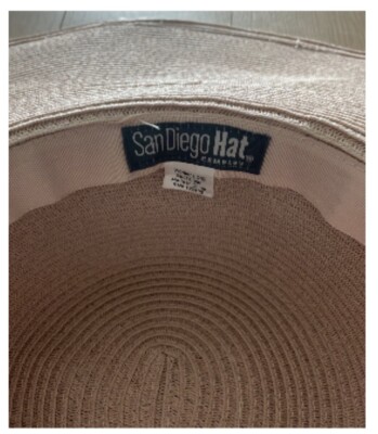 Free people Beach Hats San Diego Sun Company Hat pink 