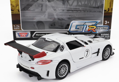 1/24 MOTOR-MAX - MERCEDES BENZ - SLS AMG GT3 N 7 2010 73772 - Bild 2 von 2