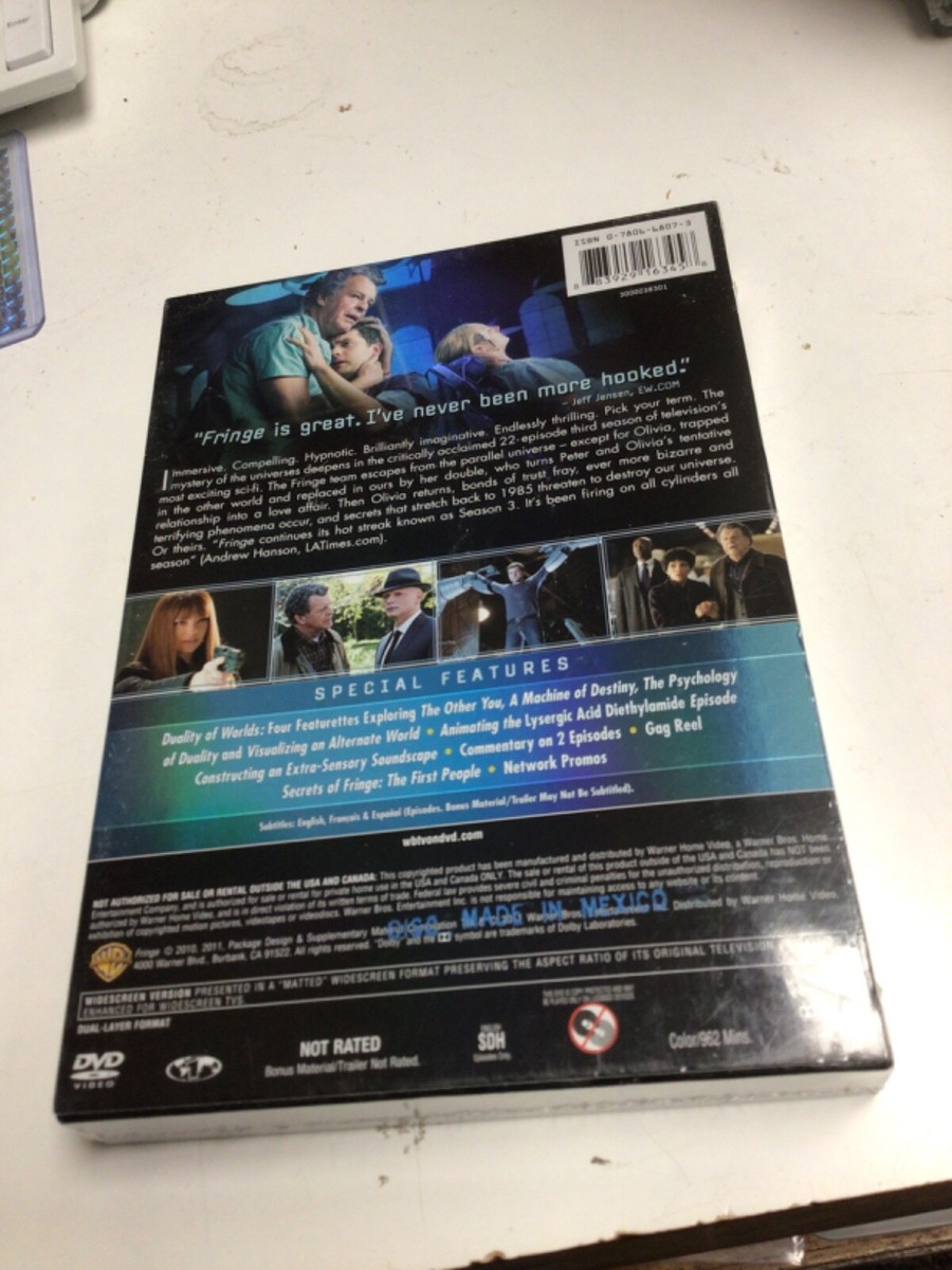 (未使用･未開封品)　Fringe: Complete Third Season [DVD] [Import] tu1jdyt Fringe: Complete Third Season [import] Dvd | eBay