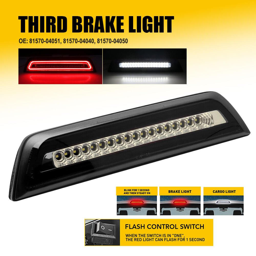16-23 Toyota Tacoma LED Third Brake Light Assembly - Red Tail Lamp