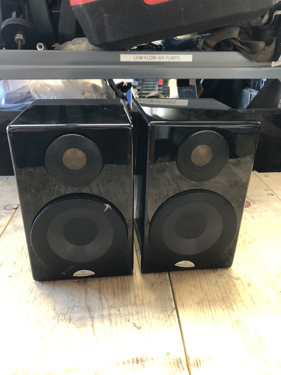 Monitor Audio Radius 90 Bookshelf Speakers - Black | eBay