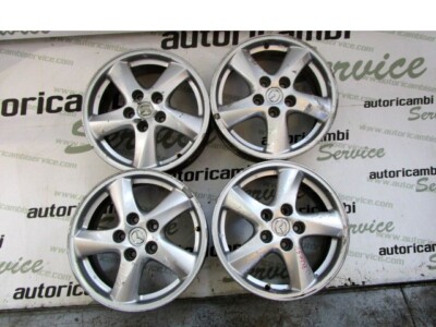 SET OF 4 16 INCH ALLOY WHEELS 5 HOLE J16X6.5JJ ET 50 MAZDA MPV 2.0 D 100KW 