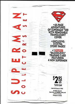 64 Page Adventures Of Superman #500 DC Comics 1993 Sealed