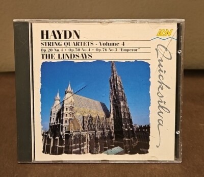 HAYDN String Quartets Volume 4 The Lindsays Music CD