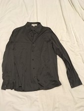 Calvin Klein Grey Dress Shirt M