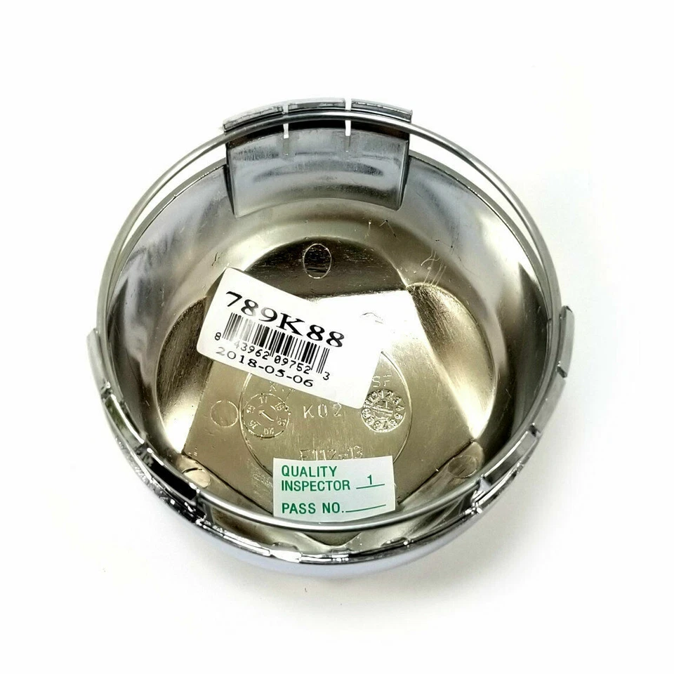 NUEVO Tapacubos centrales de rueda Helo cromados 3,50" HE789 Skid 791 Maxx 5x5/135/4,75 789K88 Foto 3 de 4