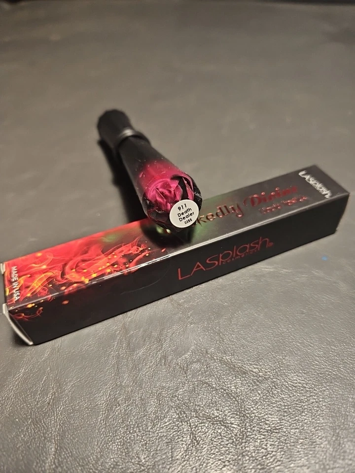 💥 LA Splash Cosmetics DEATH DEALER Lipstick #14911 Wickedly Divine MADE IN USA - Image 3 of 4