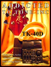 Takamine TK-40D DUAL Input G Series preamp NEW with WARRANTY  Authorized Dealer
