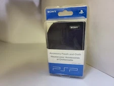 NEW Factory Sealed OEM Sony Official PSP Accessory Carrying Case And Cloth #7B